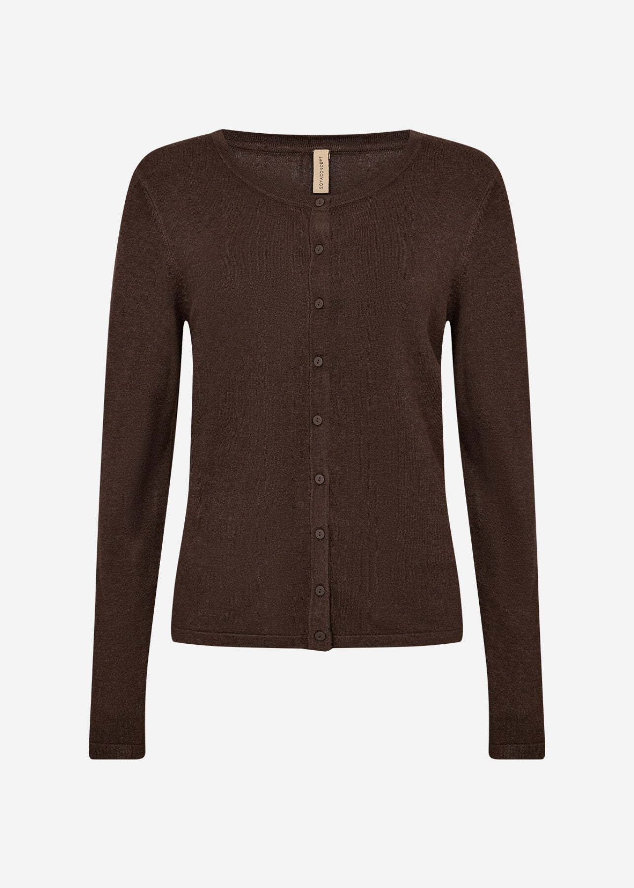 SC-DOLLIE 446 Cardigan Mørk brun