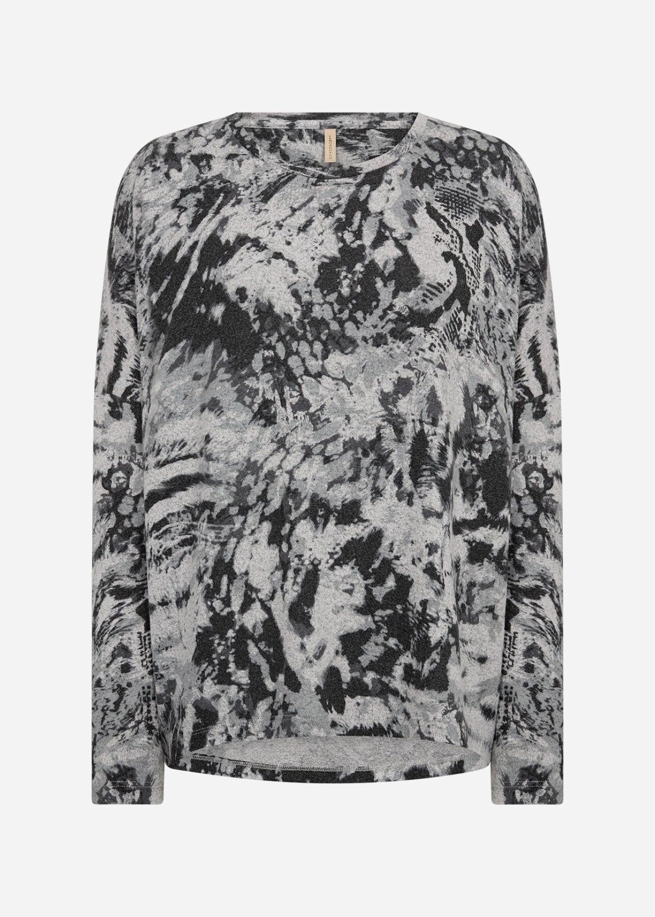 SC-BIARA AOP 141 Bluse Grå