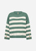 SC-KANITA STRIPE 36 Pullover Grøn