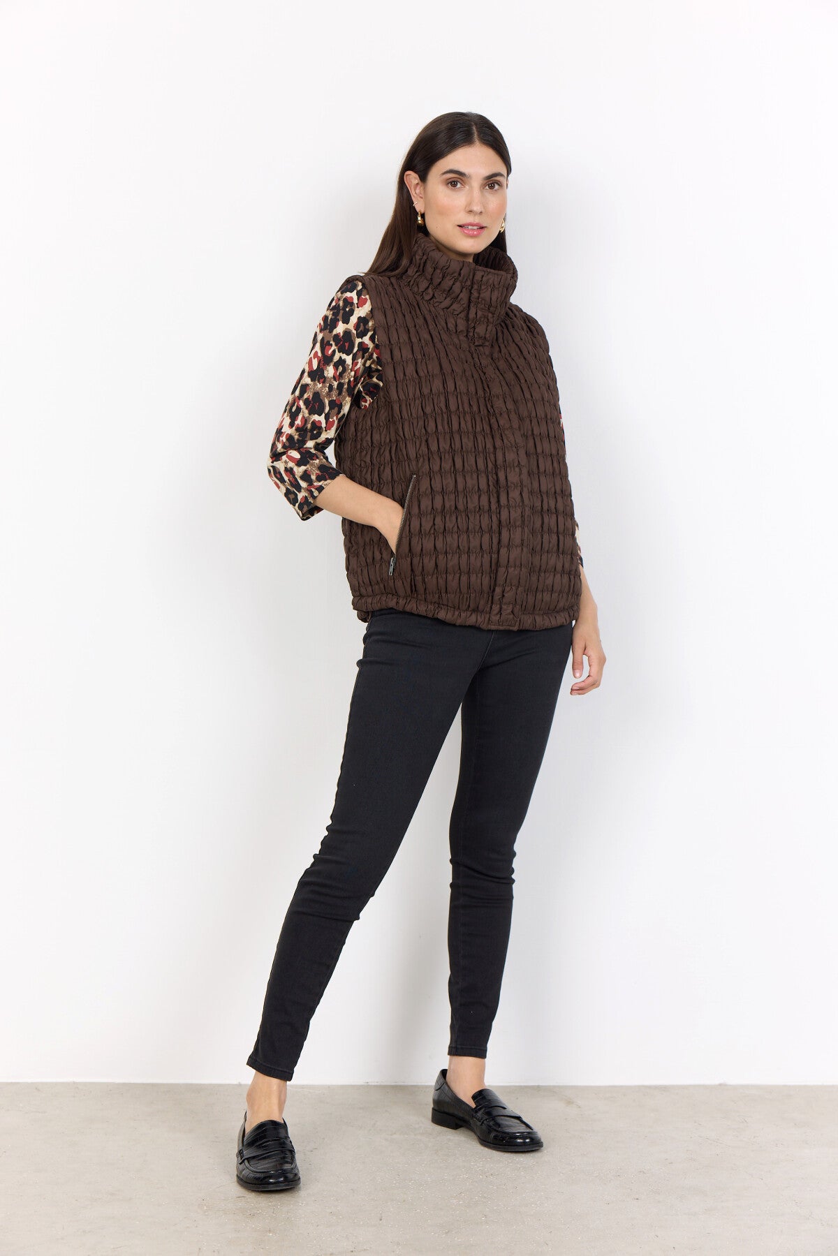 SC-SEVILLA 2 Vest Mørk brun