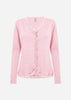 SC-CHANILLA 2 Cardigan Lyserød