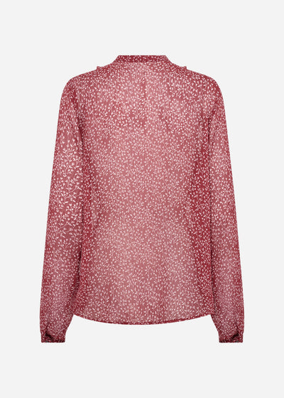 SC-BEBBIE 1 Skjorte Rubin rød