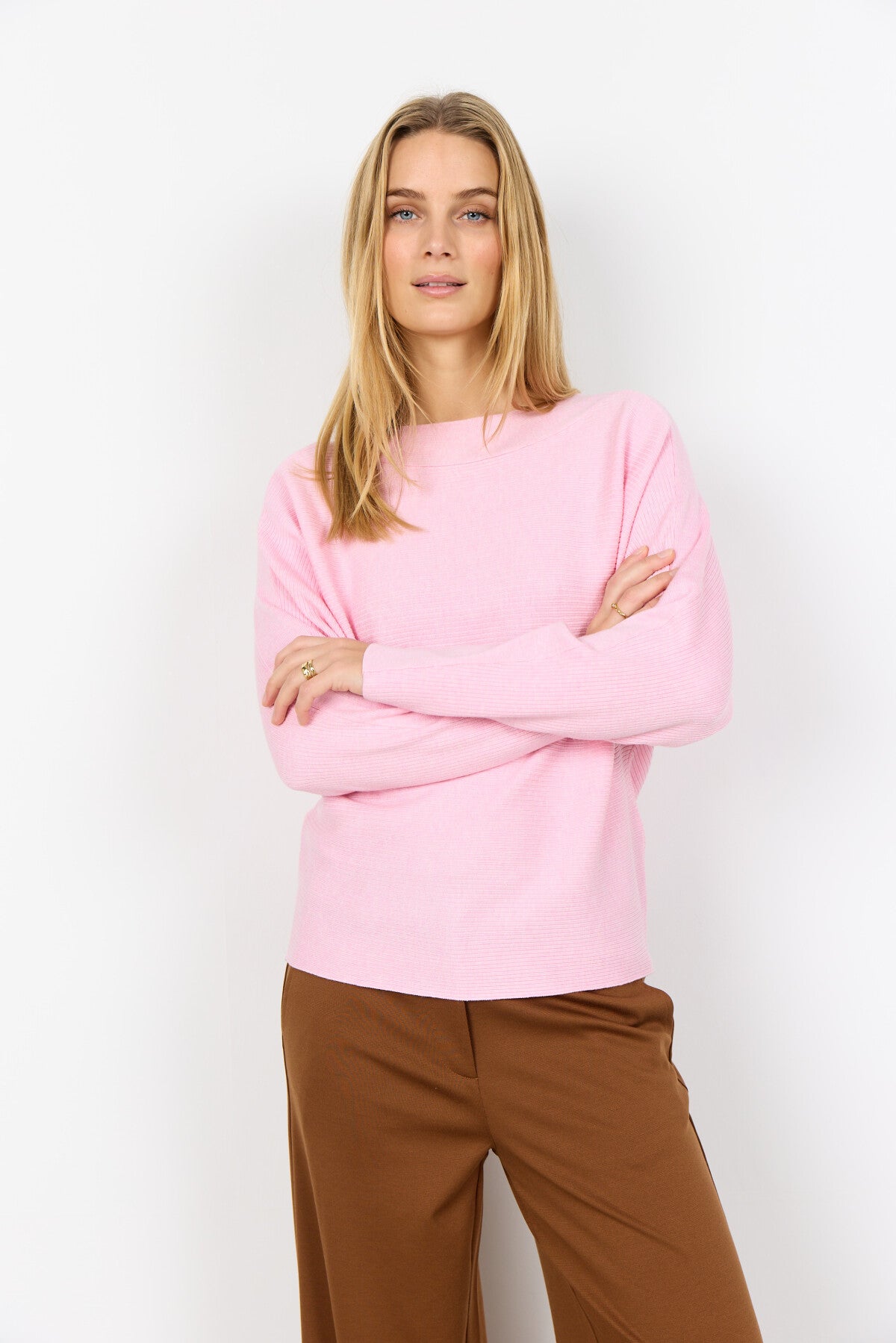SC-DOLLIE 663 Pullover Lyserød