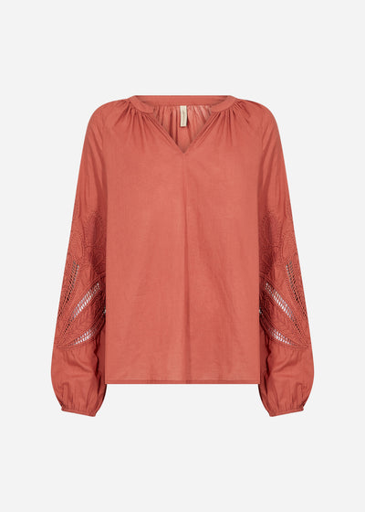 SC-CALISTE 21 Bluse Rust rød
