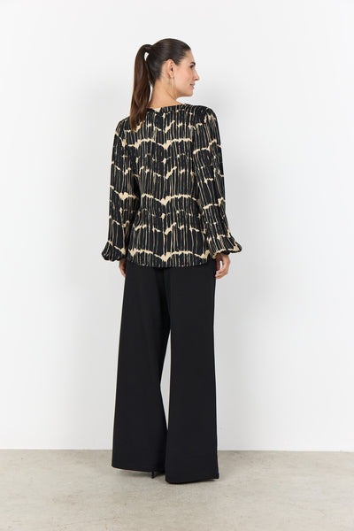 SC-ARLETTE 1 Bluse Sort