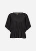 SC-JANICE 1 Bluse Sort