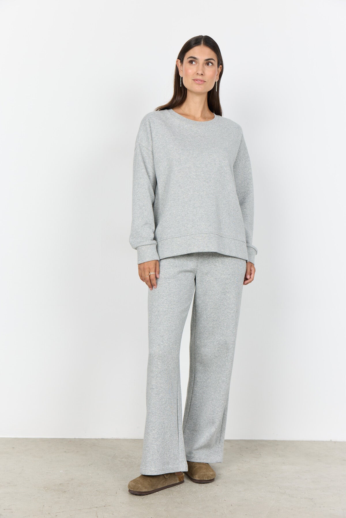 SC-ANGELIN 2 Sweatshirt Lys grå