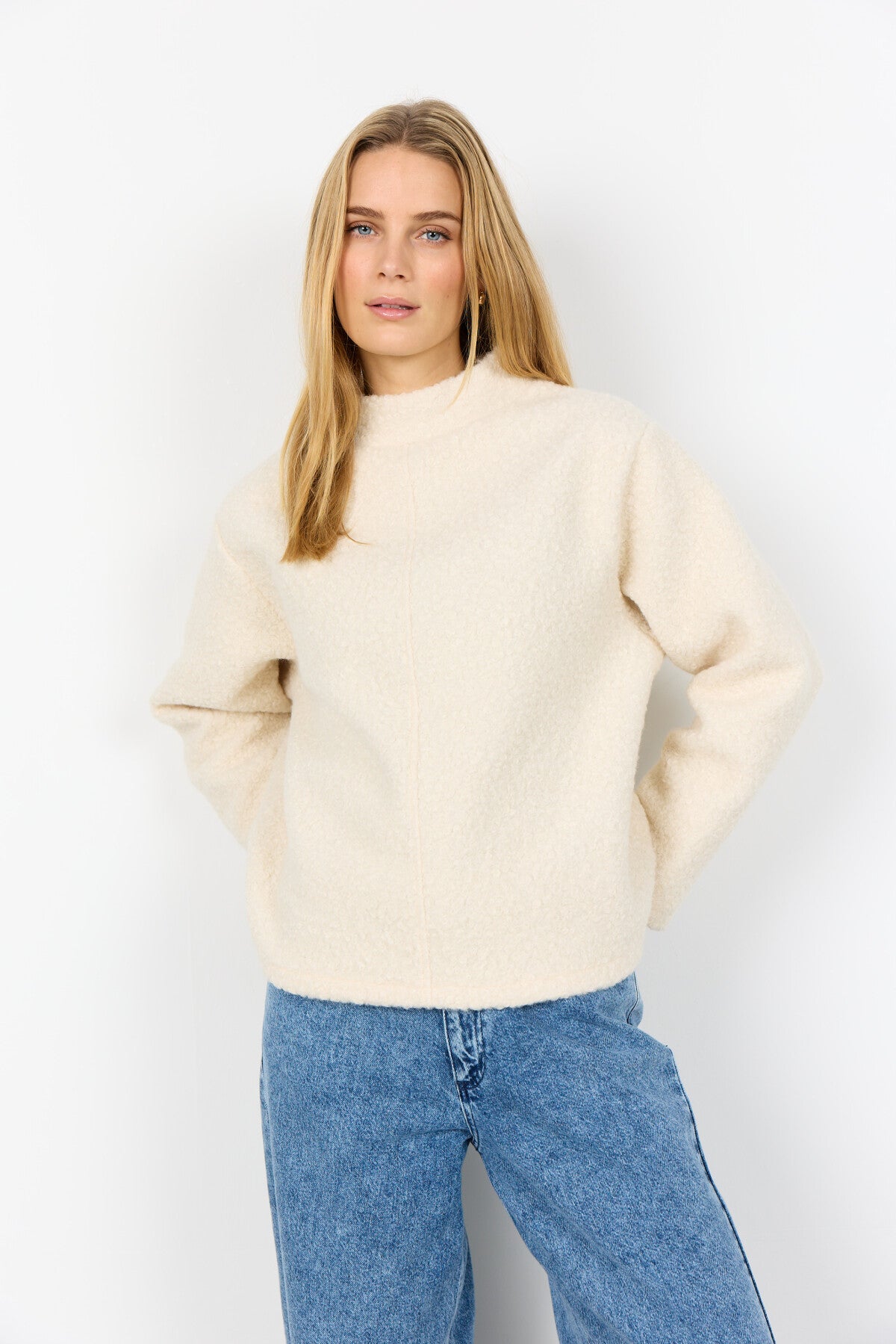 SC-SHAIMA 3 Bluse Creme