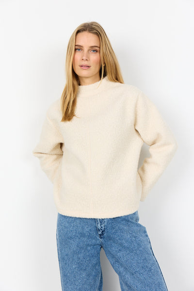 SC-SHAIMA 3 Bluse Creme