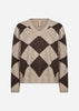 SC-JANTI 2 Pullover Mørk blomme