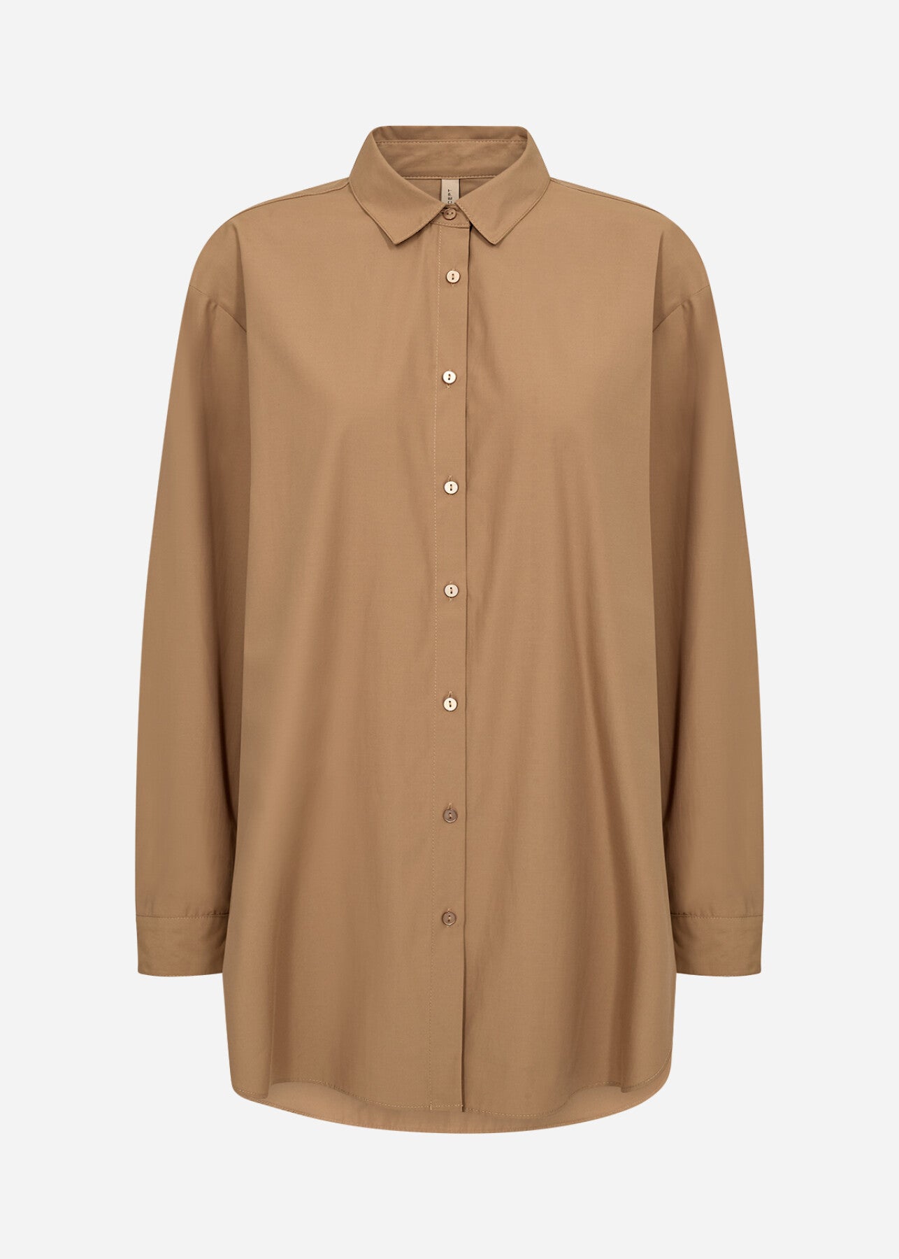 SC-NETTI 52 Skjorte Mørk sand