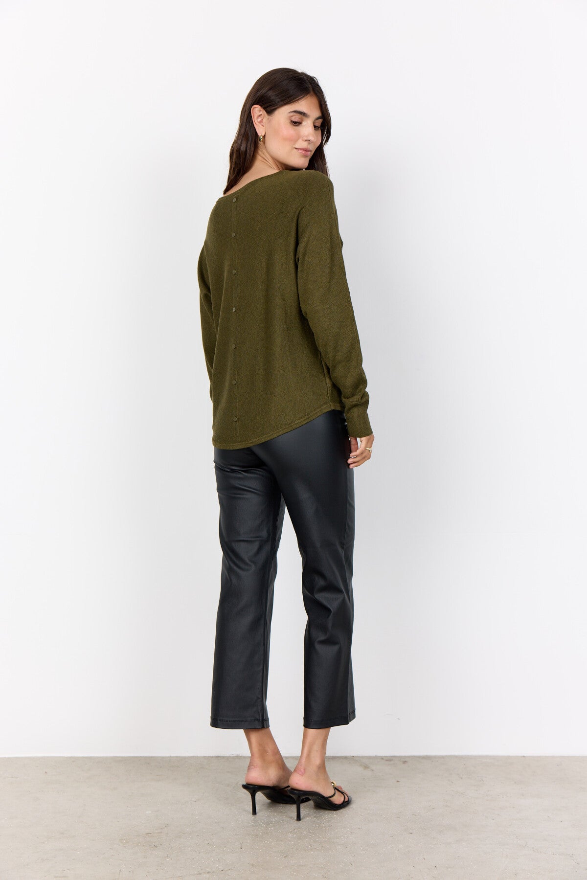 SC-DOLLIE 620 Pullover Mørkegrøn