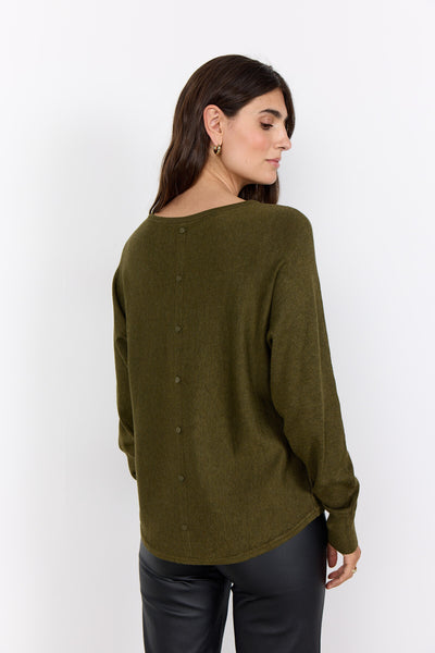 SC-DOLLIE 620 Pullover Mørkegrøn