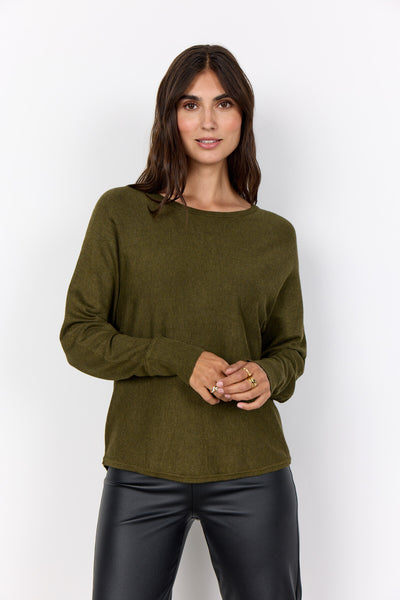 SC-DOLLIE 620 Pullover Mørkegrøn