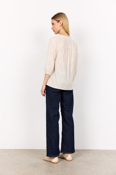 SC-SILVA 1 Bluse Creme
