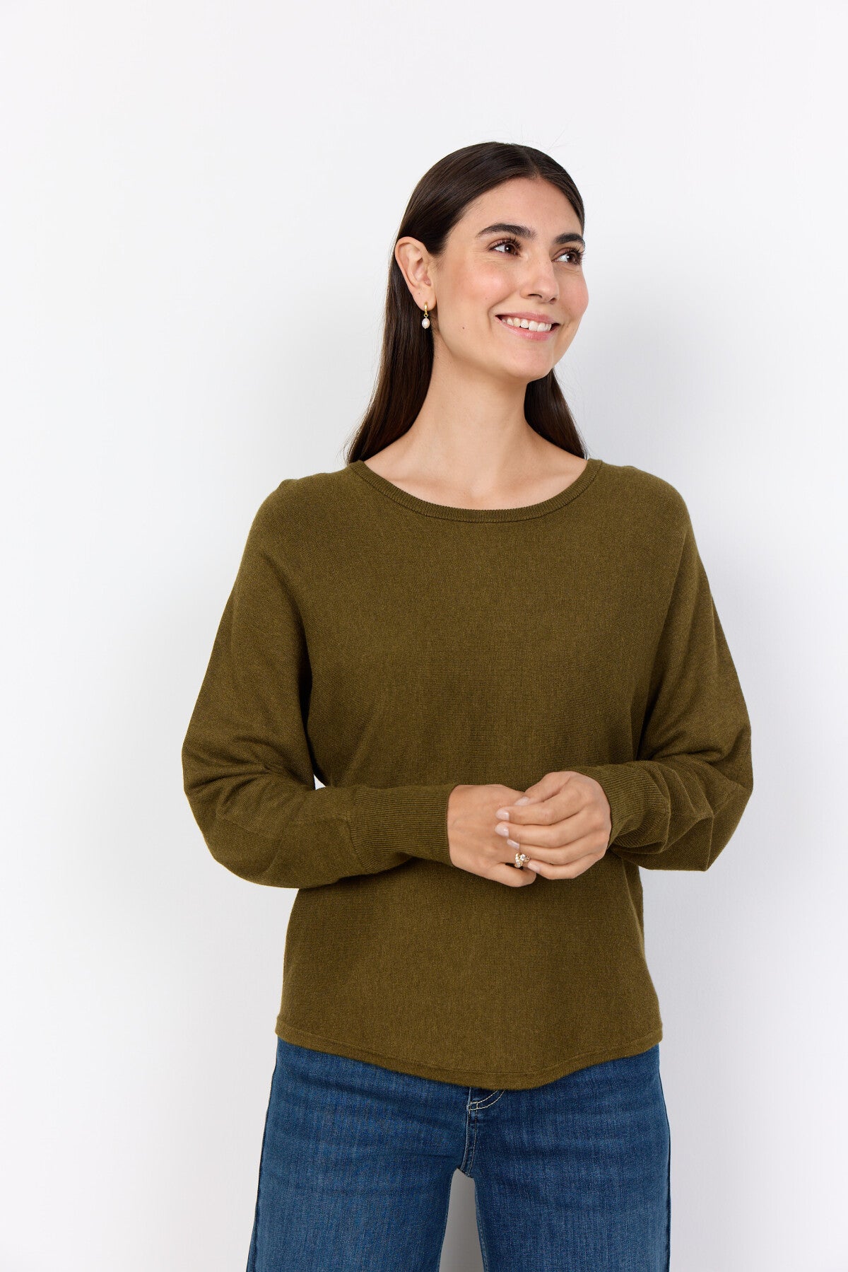 SC-DOLLIE 620 Pullover Oliven