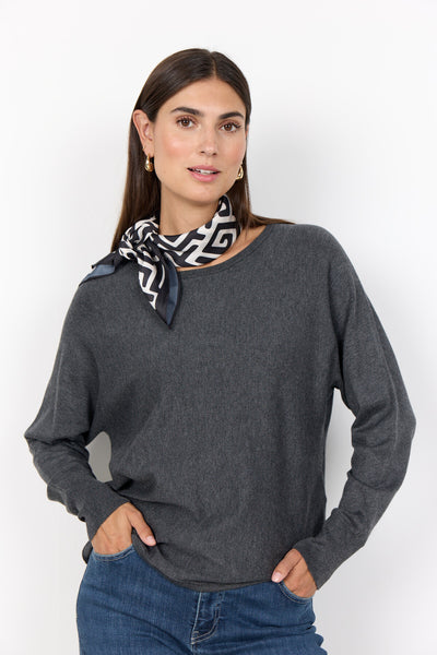 SC-DOLLIE 620 Pullover Mørk grå