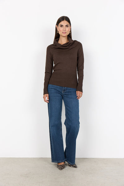 SC-DOLLIE 305 Pullover Mørk brun