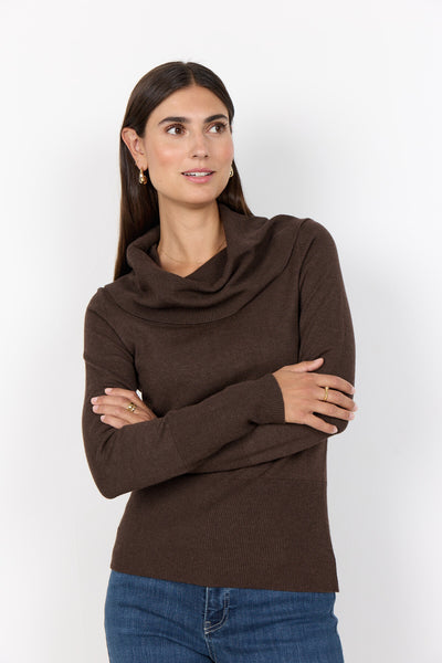 SC-DOLLIE 305 Pullover Mørk brun