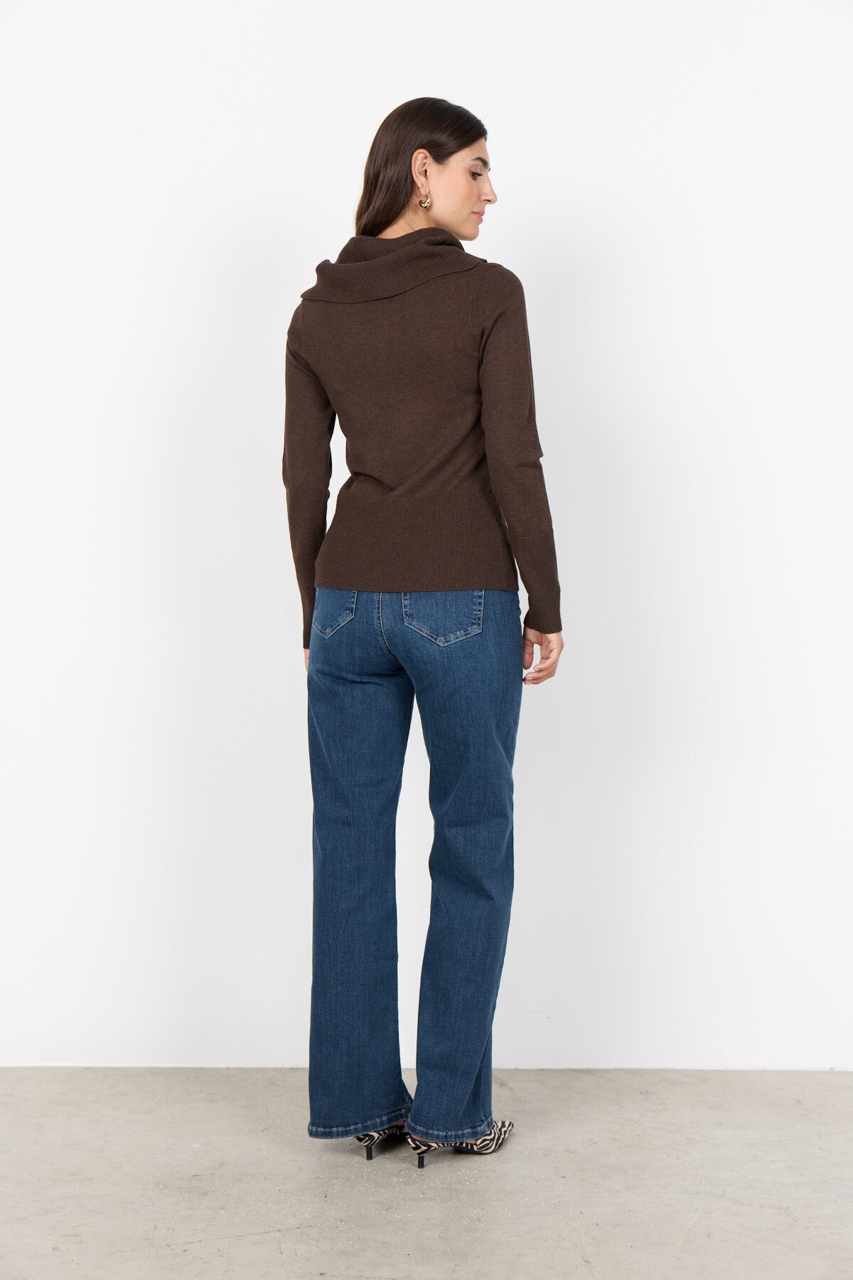SC-DOLLIE 305 Pullover Mørk brun