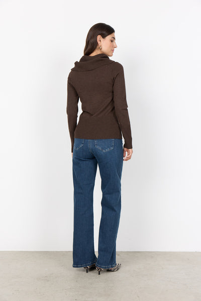 SC-DOLLIE 305 Pullover Mørk brun