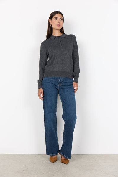 SC-DOLLIE 799 Pullover Mørk grå