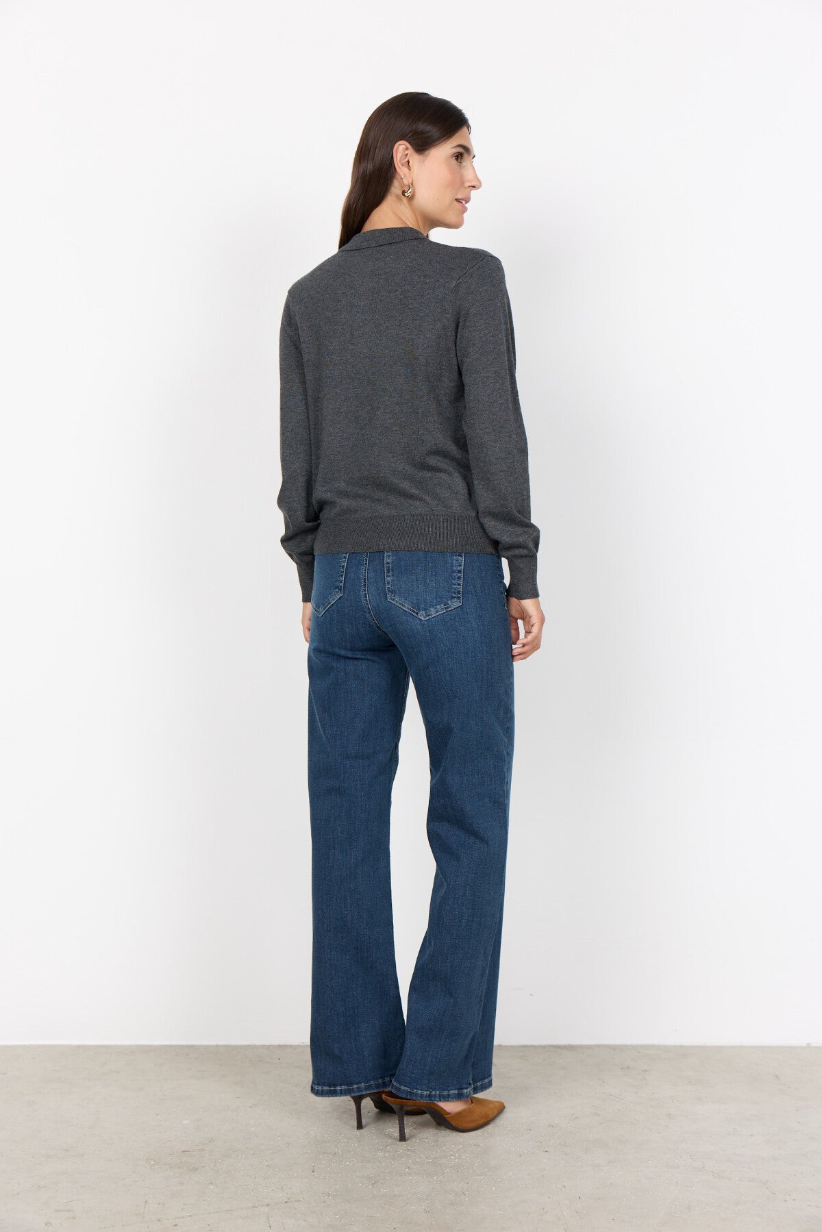 SC-DOLLIE 799 Pullover Mørk grå