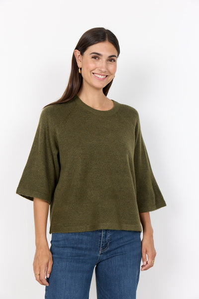 SC-ORLEAN 1 Pullover Mørkegrøn