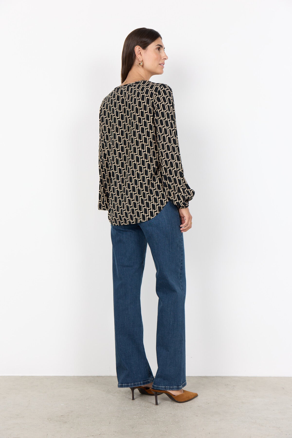 SC-VARLA 4 Bluse Sort