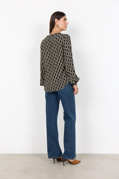 SC-VARLA 4 Bluse Sort
