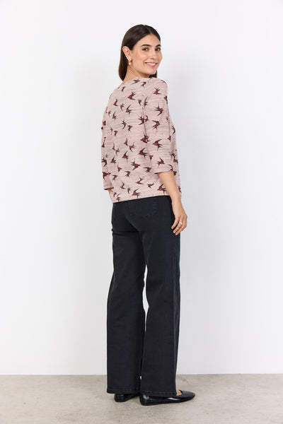 SC-GALINA 65 Bluse Rød