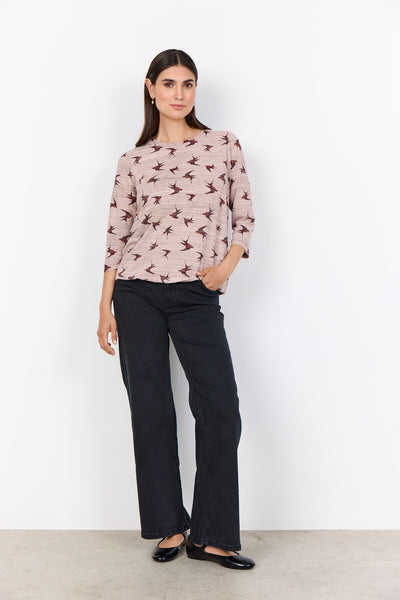 SC-GALINA 65 Bluse Rød