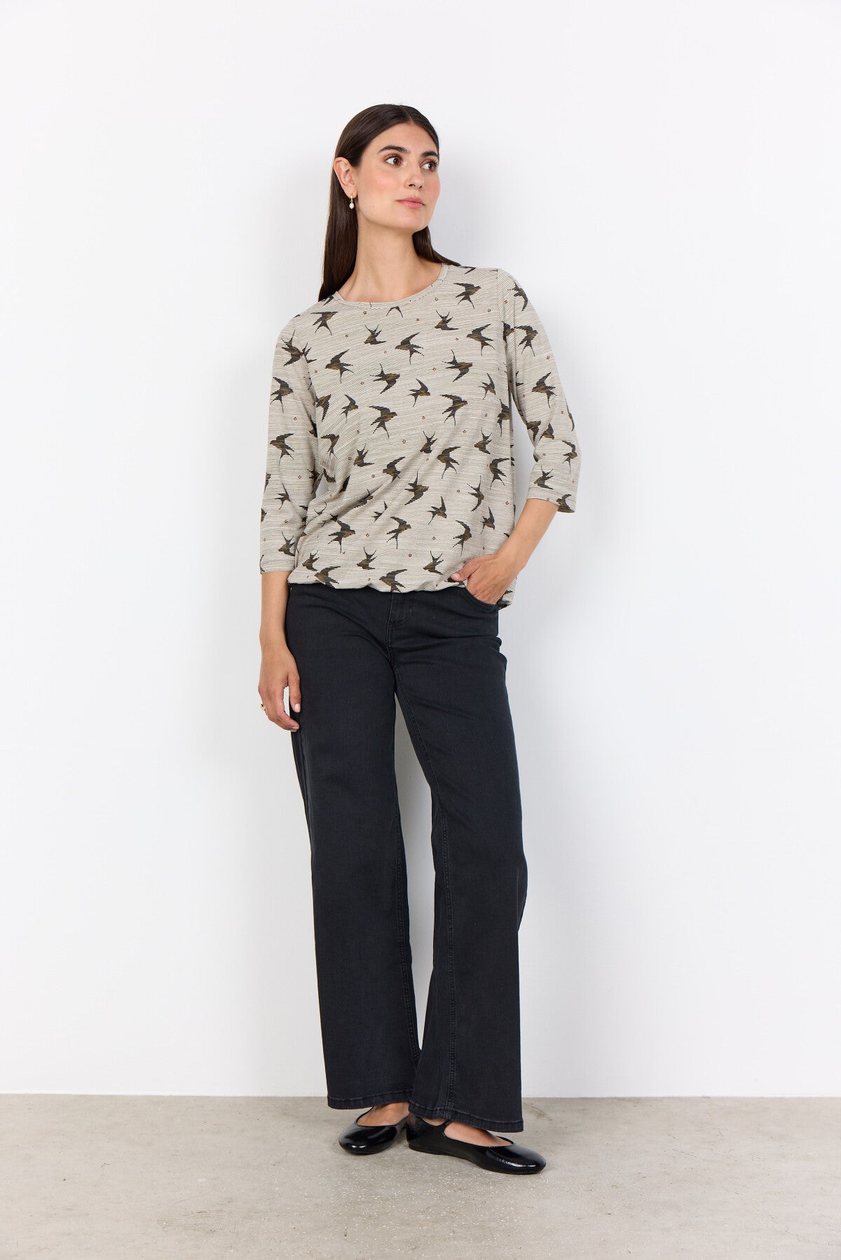 SC-GALINA 65 Bluse Oliven