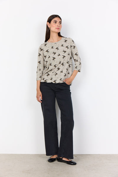 SC-GALINA 65 Bluse Oliven