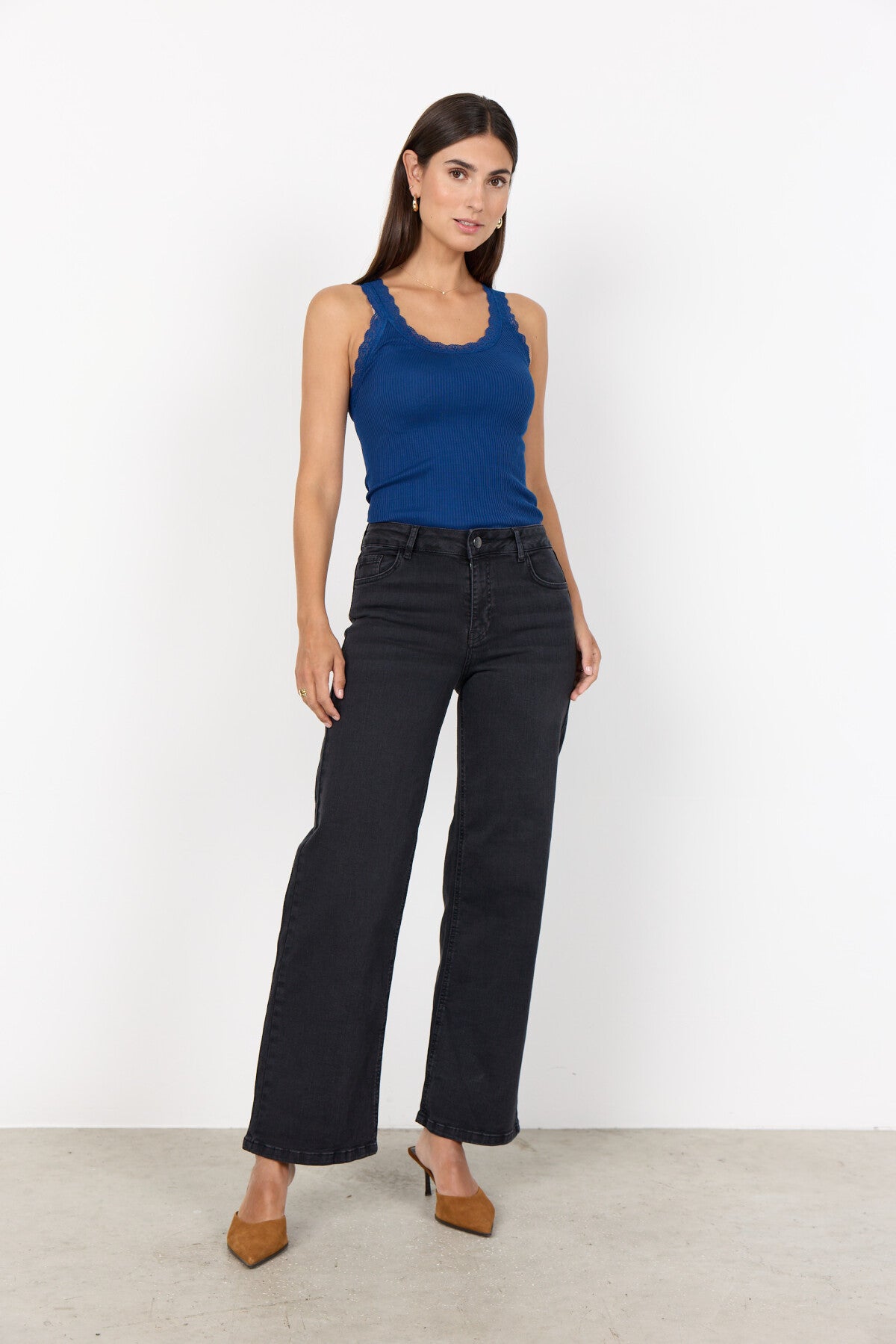 SC-KIMBERLY 24-B Jeans Mørk grå