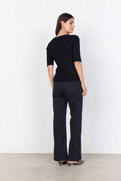 SC-DOLLIE 788 Cardigan Sort