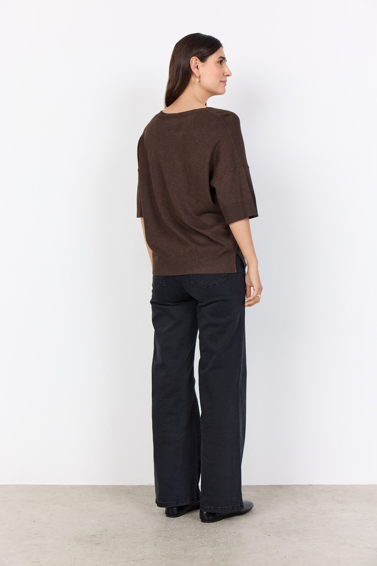 SC-DOLLIE 790 Pullover Mørk brun