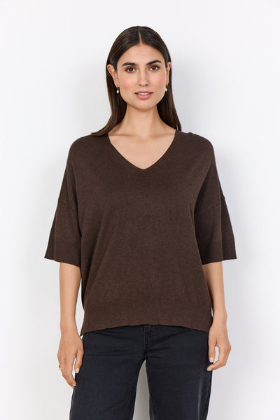 SC-DOLLIE 790 Pullover Mørk brun