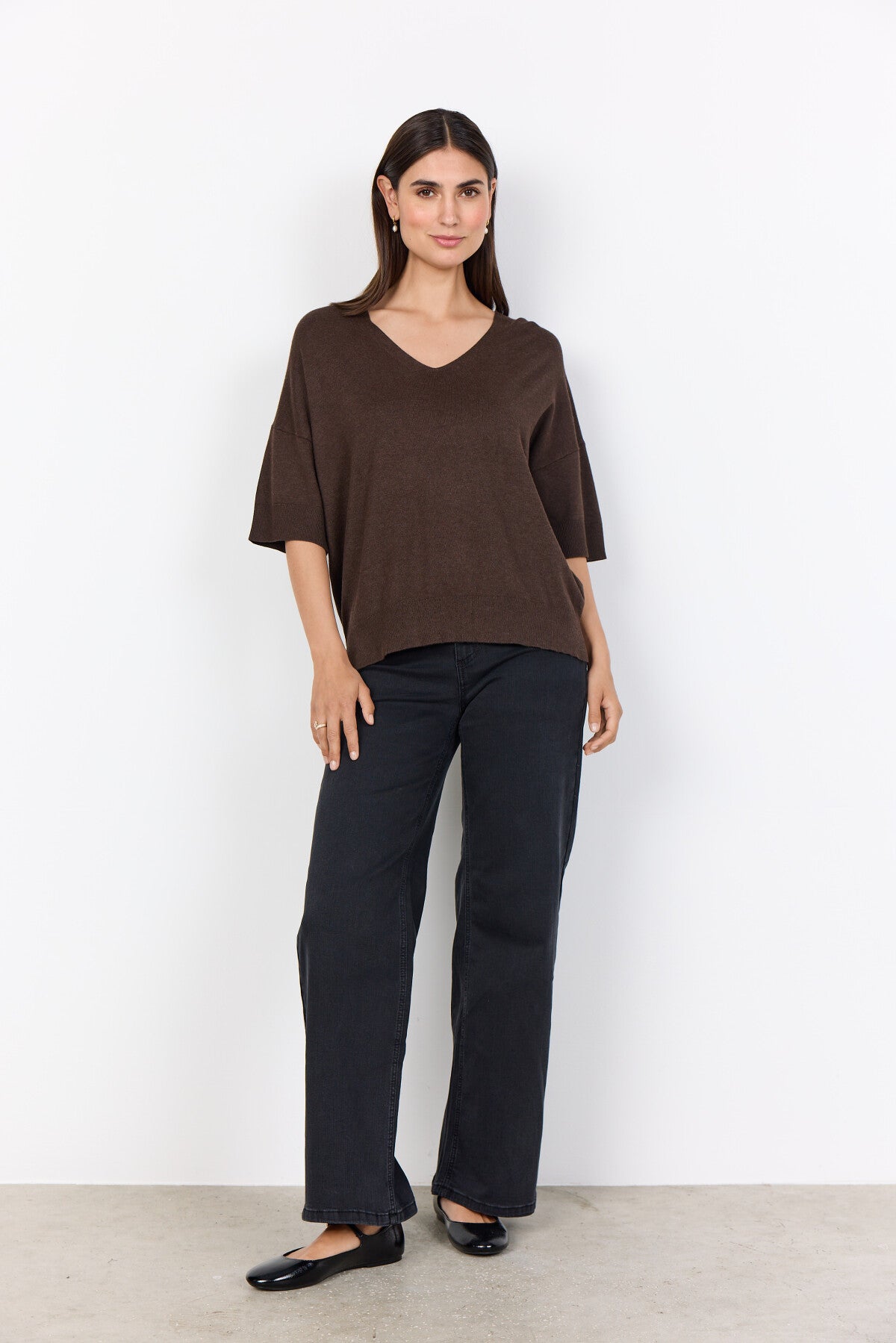 SC-DOLLIE 790 Pullover Mørk brun