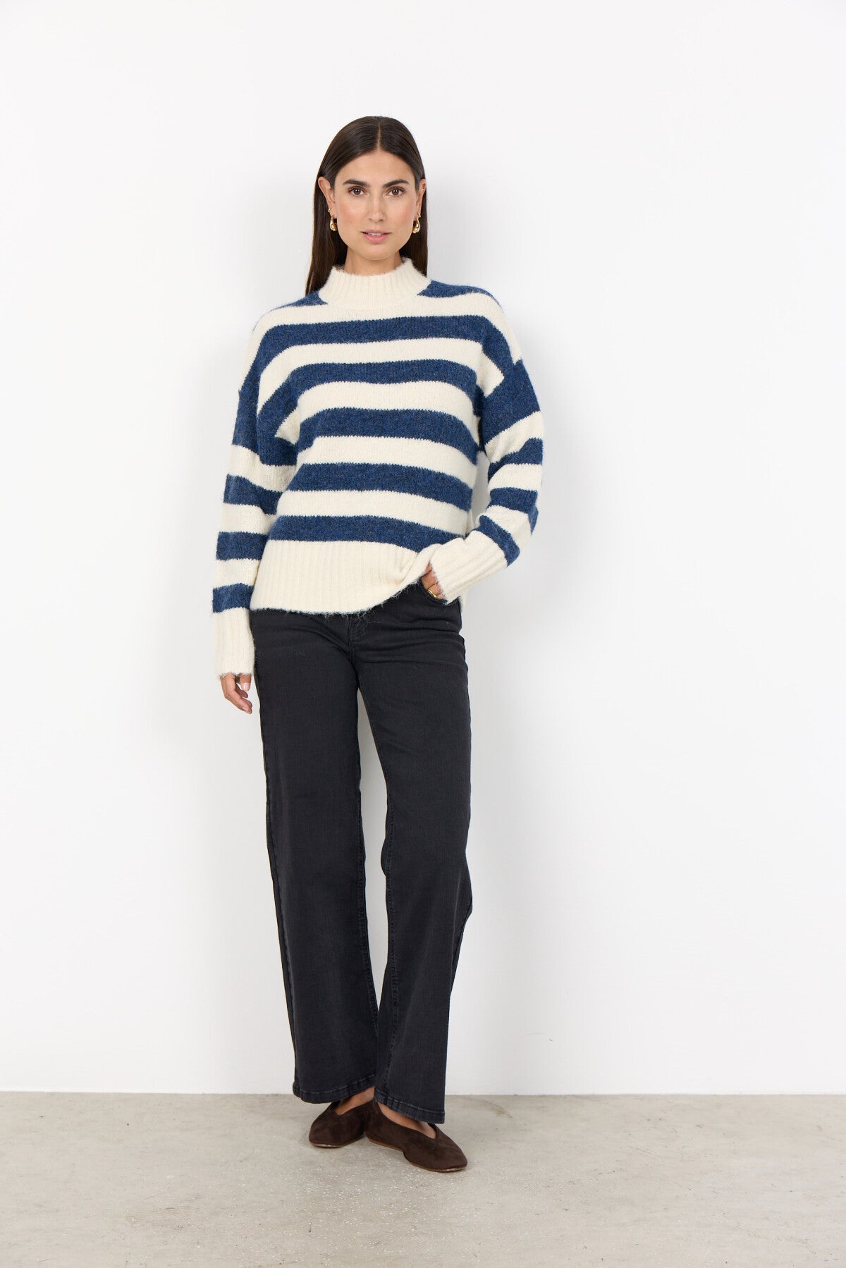 SC-ILENE 4 Pullover Mørk blå