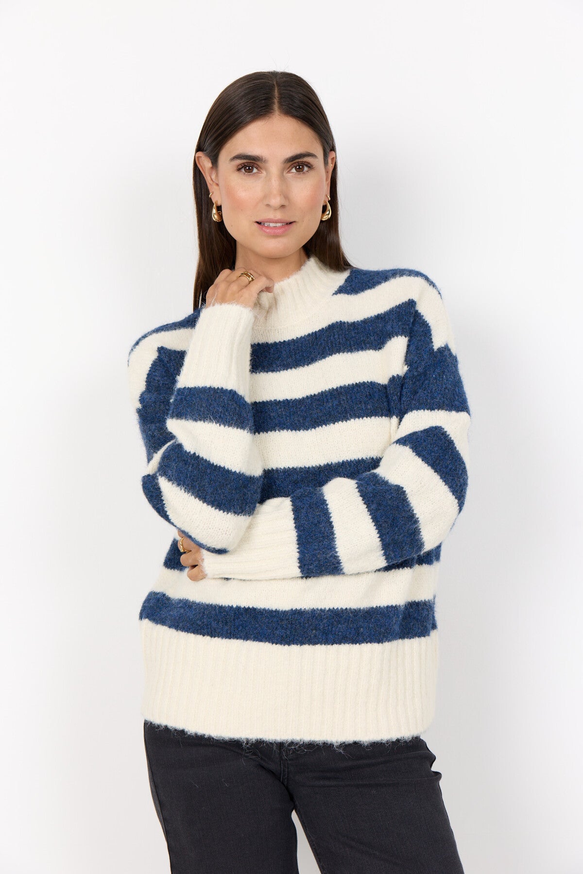 SC-ILENE 4 Pullover Mørk blå