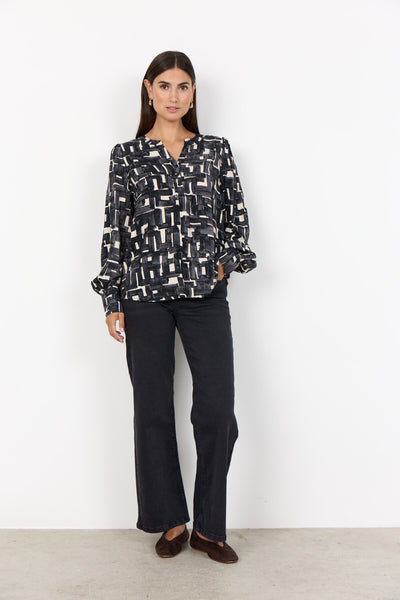 SC-VEBINA 1 Bluse Sort