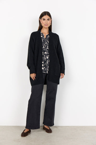 SC-GUNNA 13 Cardigan Sort