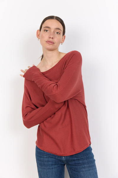 SC-DOLLIE 620 Pullover Rød