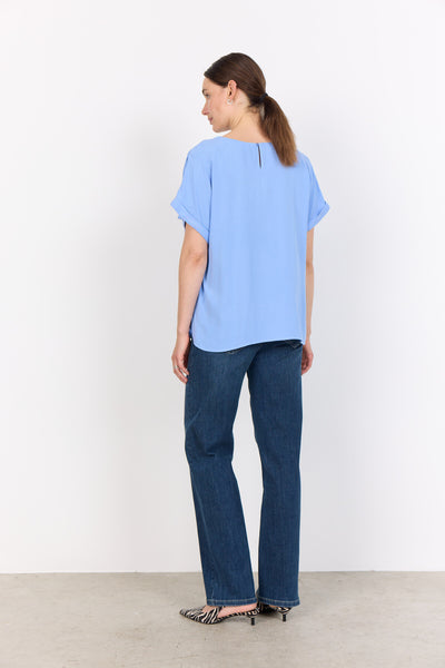 SC-RADIA 214 Bluse Lyseblå