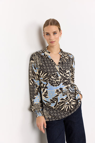 SC-OLETTE 1 Bluse Lyseblå