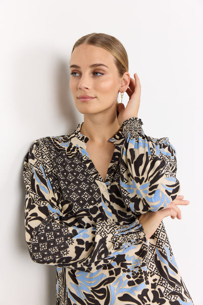 SC-OLETTE 1 Bluse Lyseblå