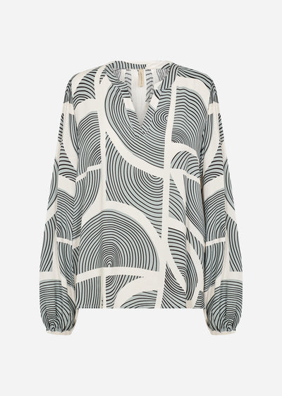 SC-OLIVERA 1 Bluse Lysegrøn