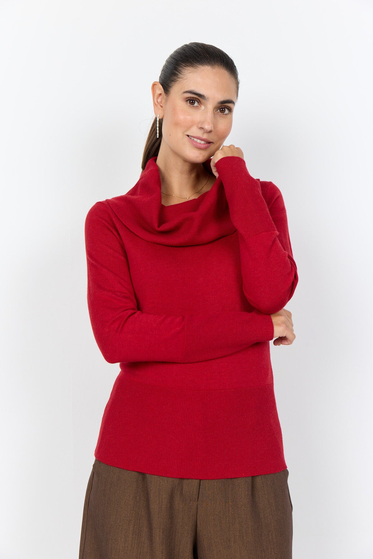 SC-DOLLIE 305 Pullover Rød