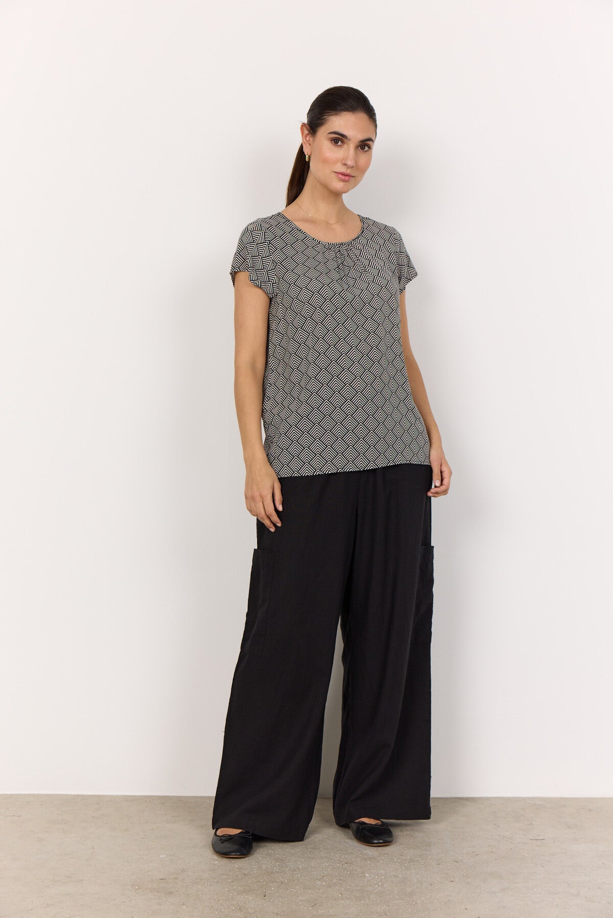 SC-POSH 1 T-shirt Sort